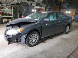 Salvage cars for sale from Copart Albany, NY: 2012 Toyota Camry Base