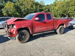 Salvage cars for sale at Austell, GA auction: 2017 Toyota Tacoma Access Cab