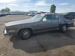 Salvage cars for sale at North Las Vegas, NV auction: 1985 Cadillac Eldorado