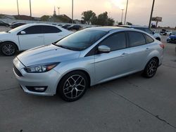 Salvage cars for sale at Oklahoma City, OK auction: 2017 Ford Focus SEL