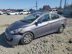 Salvage cars for sale from Copart Windsor, NJ: 2017 Hyundai Accent SE