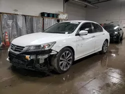 Salvage cars for sale at Elgin, IL auction: 2015 Honda Accord Sport