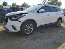 Hyundai Santa fe salvage cars for sale: 2017 Hyundai Santa FE SE