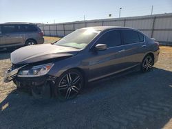 Salvage cars for sale at Sacramento, CA auction: 2017 Honda Accord Sport