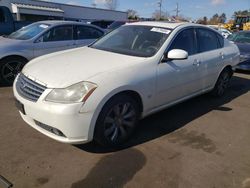 Salvage cars for sale at New Britain, CT auction: 2006 Infiniti M35 Base