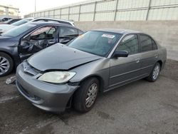 Salvage cars for sale at Albuquerque, NM auction: 2004 Honda Civic LX