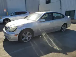 Salvage cars for sale at Vallejo, CA auction: 1998 Lexus GS 400