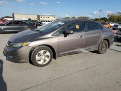 Honda salvage cars for sale: 2014 Honda Civic LX