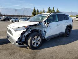 Toyota salvage cars for sale: 2021 Toyota Rav4 XLE