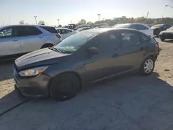 Salvage cars for sale at Indianapolis, IN auction: 2016 Ford Focus S