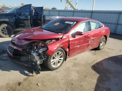 Chevrolet salvage cars for sale: 2016 Chevrolet Malibu LT