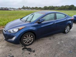 Salvage cars for sale at Riverview, FL auction: 2015 Hyundai Elantra SE