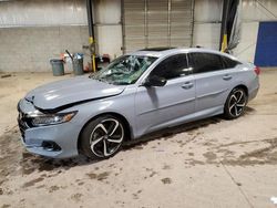 Honda salvage cars for sale: 2022 Honda Accord Sport