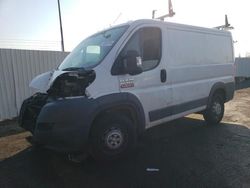 Salvage trucks for sale at New Britain, CT auction: 2018 Dodge RAM Promaster 1500 1500 Standard