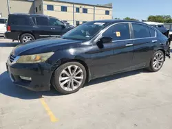 Salvage cars for sale at Wilmer, TX auction: 2013 Honda Accord Sport