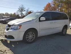 Salvage cars for sale at Waldorf, MD auction: 2014 Dodge Grand Caravan SXT