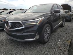 Salvage cars for sale at Riverview, FL auction: 2019 Acura RDX Technology