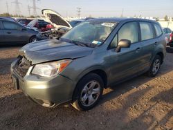 Salvage cars for sale from Copart Elgin, IL: 2014 Subaru Forester 2.5I