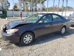 Toyota salvage cars for sale: 2004 Toyota Camry LE