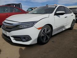 Salvage cars for sale from Copart Brighton, CO: 2018 Honda Civic Touring