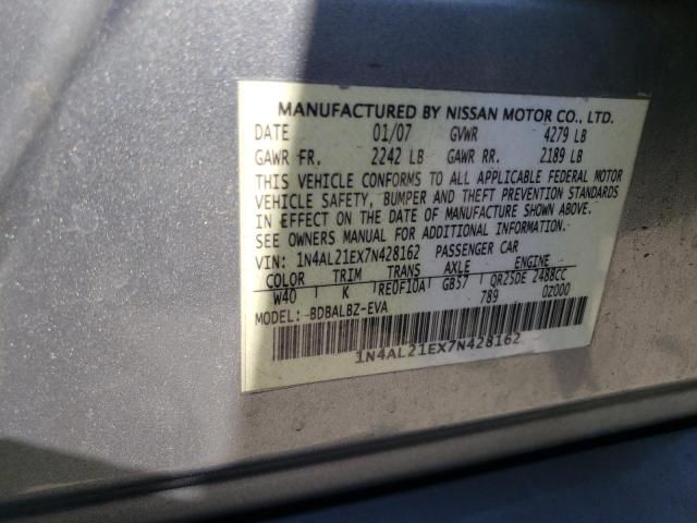 2007 Nissan Altima 2.5