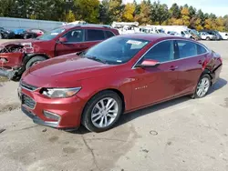 Salvage cars for sale at Eldridge, IA auction: 2017 Chevrolet Malibu LT