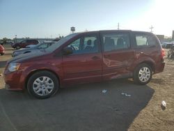 Salvage cars for sale at Chicago Heights, IL auction: 2016 Dodge Grand Caravan SE