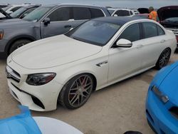 Flood-damaged cars for sale at auction: 2018 Mercedes-Benz E 63 AMG-S