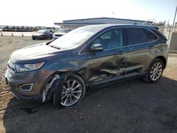 Salvage cars for sale at San Diego, CA auction: 2018 Ford Edge Titanium