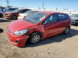 Salvage cars for sale at Elgin, IL auction: 2013 Hyundai Accent GLS