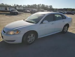 Vehiculos salvage en venta de Copart Gaston, SC: 2010 Chevrolet Impala LS