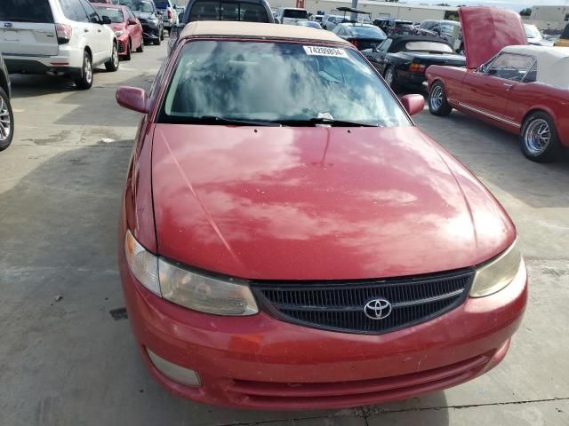 2001 Toyota Camry Solara SE