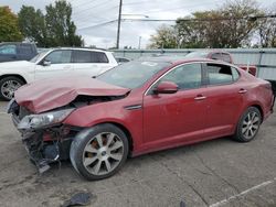 Salvage cars for sale at Moraine, OH auction: 2012 KIA Optima SX