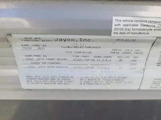 2012 Jayco JAY Series