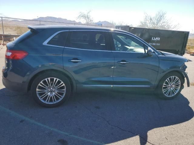 2016 Lincoln MKX Reserve