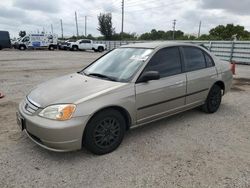 2003 Honda Civic LX en venta en Miami, FL