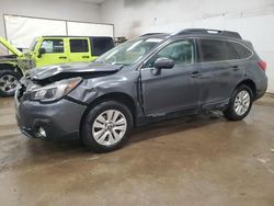 Salvage cars for sale at Davison, MI auction: 2018 Subaru Outback 2.5I Premium