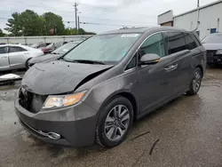 Salvage cars for sale at Montgomery, AL auction: 2016 Honda Odyssey Touring