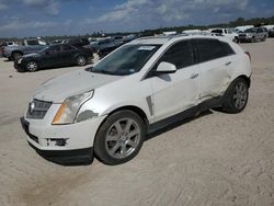 Salvage cars for sale at Houston, TX auction: 2012 Cadillac SRX Premium Collection