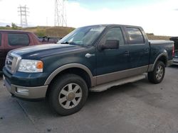 Salvage cars for sale at Littleton, CO auction: 2005 Ford F150 Supercrew