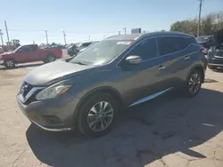 Salvage cars for sale at Oklahoma City, OK auction: 2015 Nissan Murano S