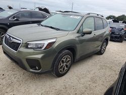 Salvage cars for sale at Arcadia, FL auction: 2021 Subaru Forester Premium