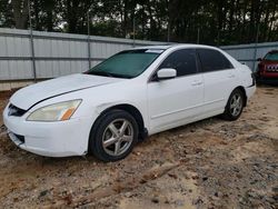 Salvage cars for sale at Austell, GA auction: 2005 Honda Accord EX