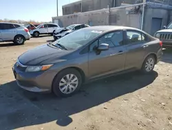 Honda salvage cars for sale: 2012 Honda Civic LX