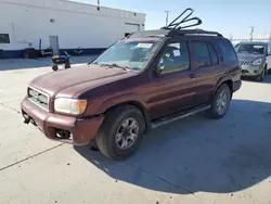 Nissan salvage cars for sale: 2002 Nissan Pathfinder LE