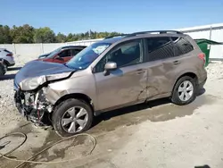 Salvage cars for sale at Franklin, WI auction: 2016 Subaru Forester 2.5I Premium