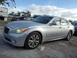 Flood-damaged cars for sale at auction: 2011 Infiniti M37