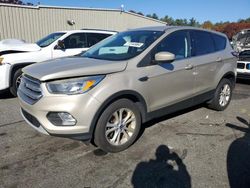 Salvage cars for sale from Copart Exeter, RI: 2017 Ford Escape SE