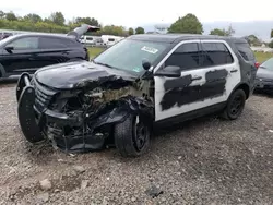 Salvage cars for sale at Hillsborough, NJ auction: 2018 Ford Explorer Police Interceptor