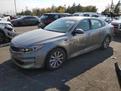 KIA salvage cars for sale: 2016 KIA Optima EX